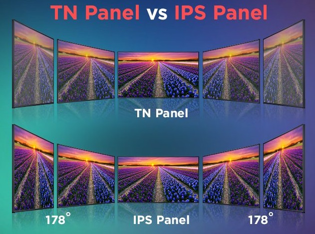 TN و IPS