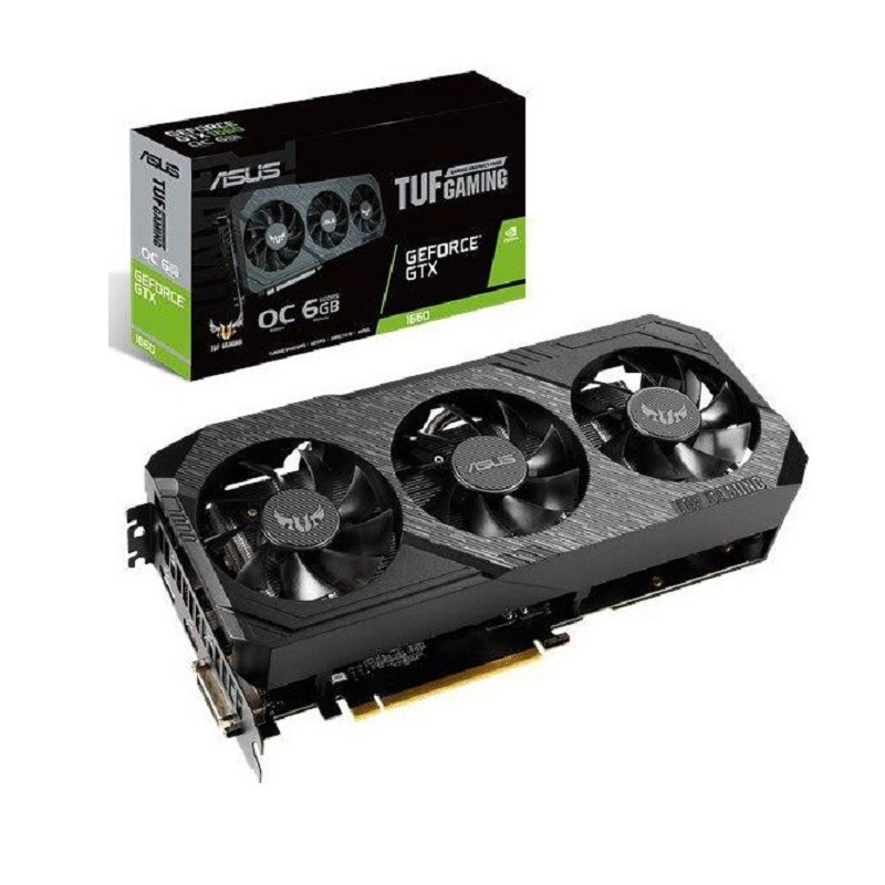 کارت گرافیک ایسوس مدل TUF3-GTX1660-O6G-GAMING با حافظه 6 گیگابایت