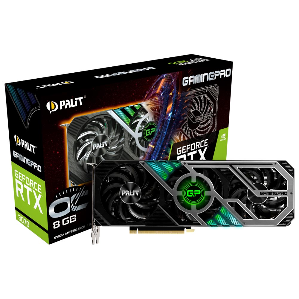 کارت گرافیک RTX 3070 GamingPro OC 8G برند PALIT