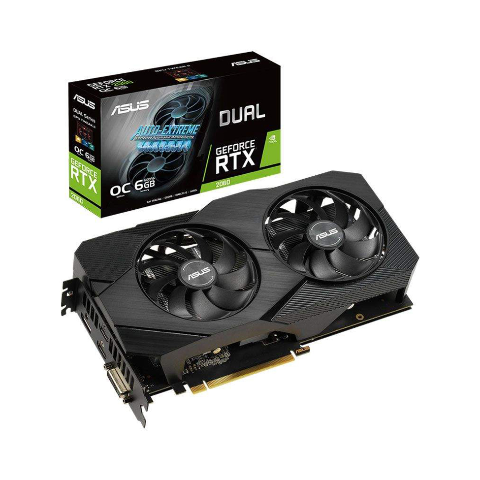 ASUS DUAL RTX 2060 O6G EVO