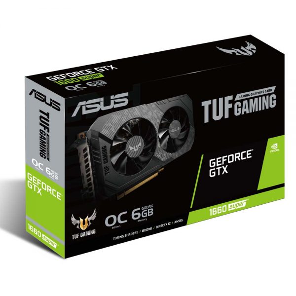 کارت گرافیک ایسوس مدل ASUS TUF-GTX1660S-O6G-GAMING