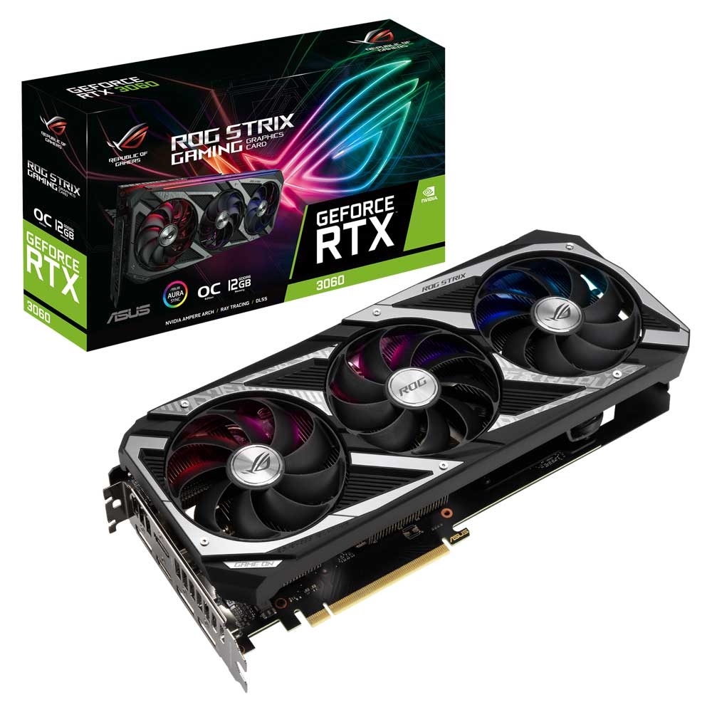 ASUS ROG STRIX RTX3060 O12G GAMING