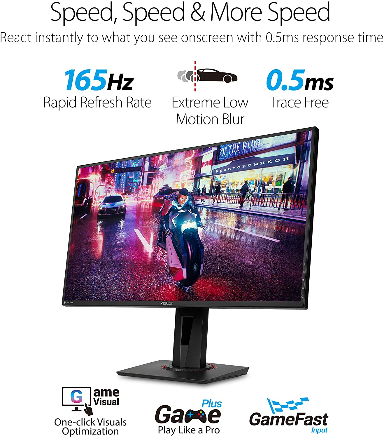 ASUS VG278QR Monitor 27 Inch