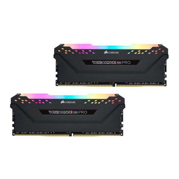 VENGEANCE RGB PRO 8GBx2 DUAL 3200 Black CL16