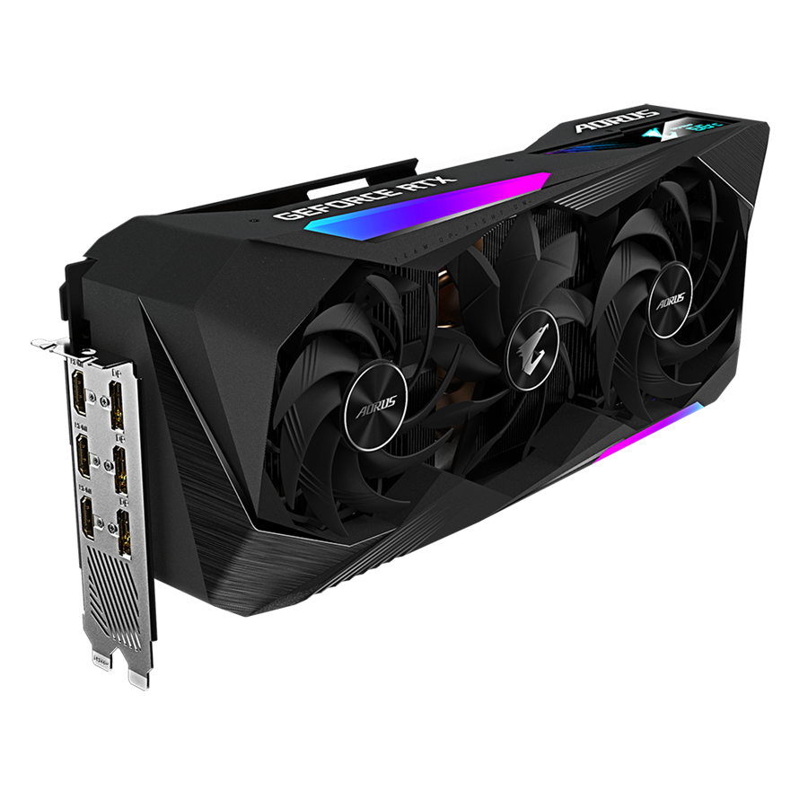 کارت گرافیک گیگابایت AORUS RTX 3070 TI MASTER 8G|پلازادیجیتال