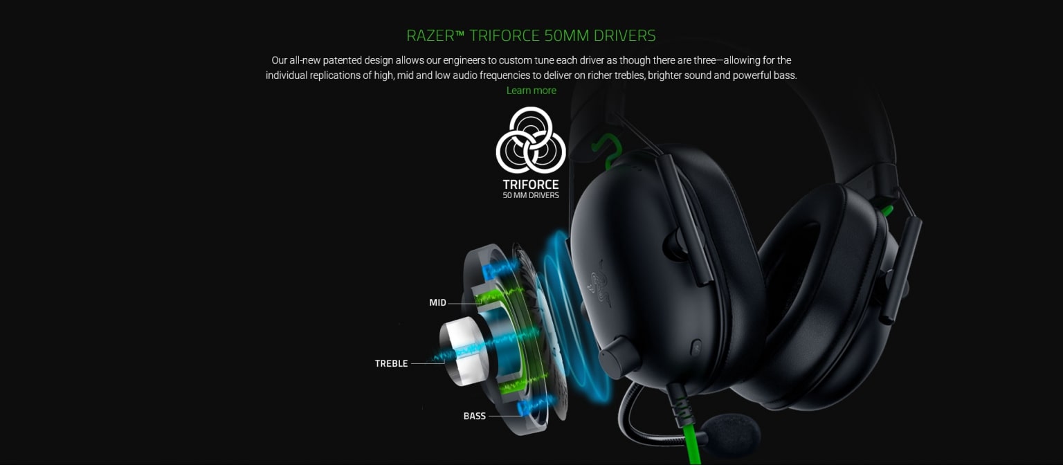 هدست گیمینگ ریزر مدل Razer BlackShark V2