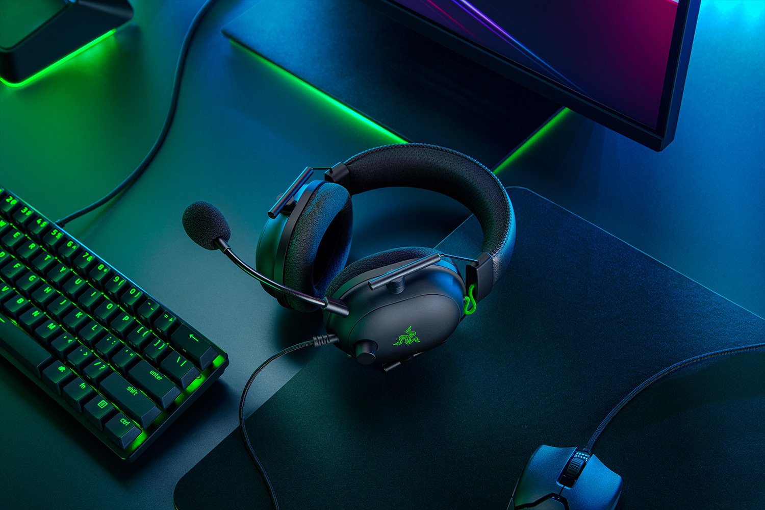 هدست گیمینگ ریزر مدل Razer BlackShark V2