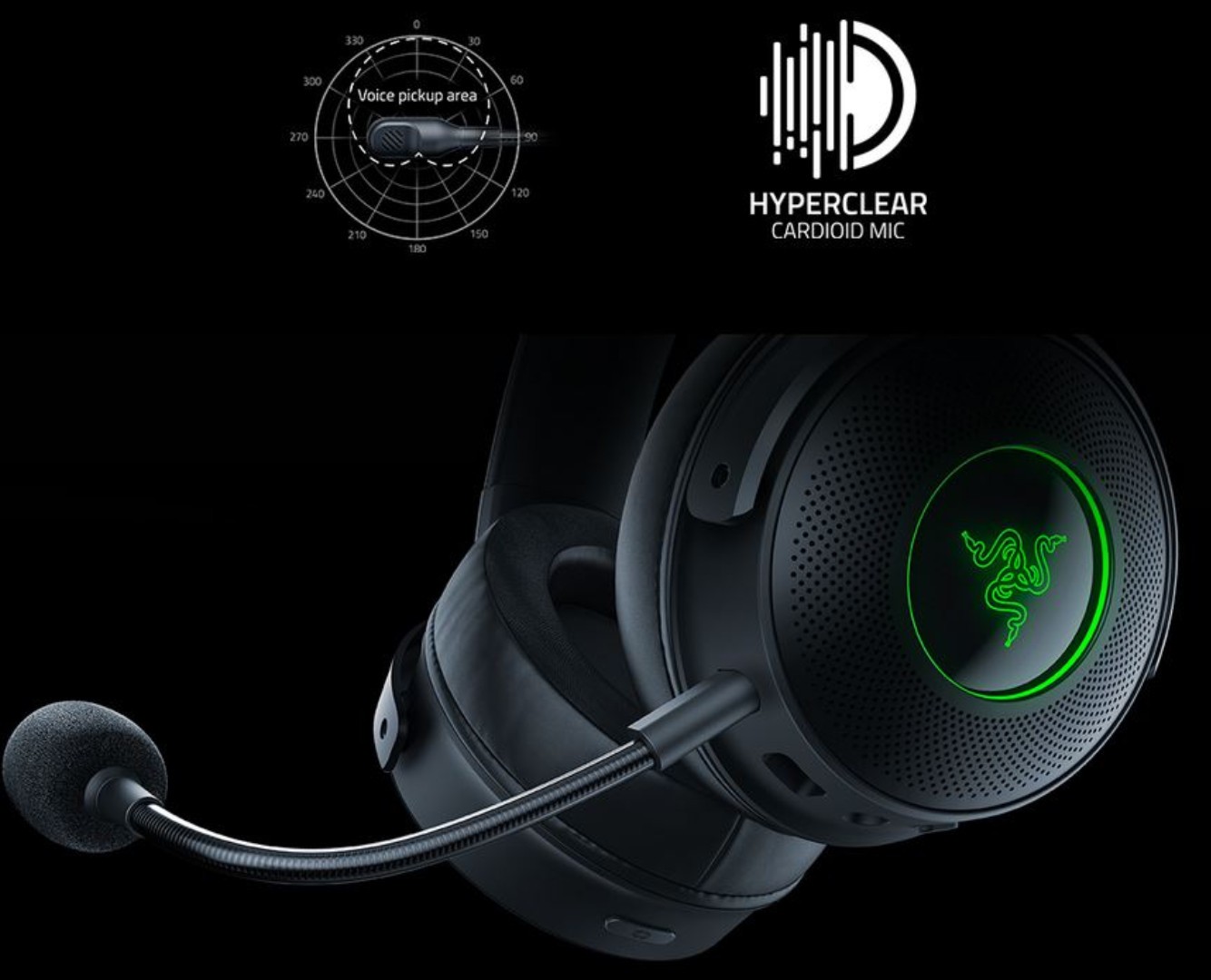 هدست گیمینگ ریزر مدل Razer Kraken V.3 Pro