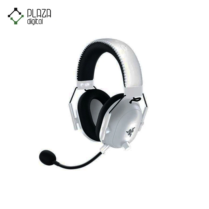 نمای اصلی هدست‌ گیمینگ‌ ریزر‌ مدل razer blackshark v.2 pro-white