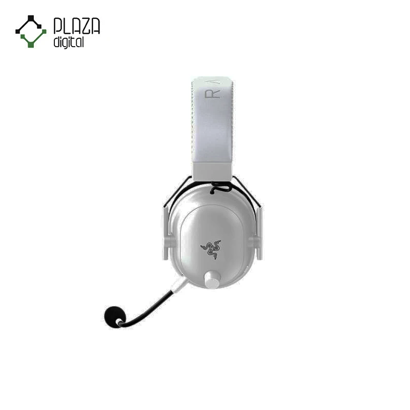 نمای حاشیه هدست‌ گیمینگ‌ ریزر‌ مدل razer blackshark v.2 pro-white