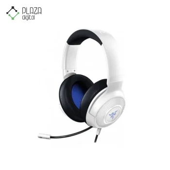 نمای اصلی نمای اصلی هدست گیمینگ ریزر مدل razer kraken x for console white