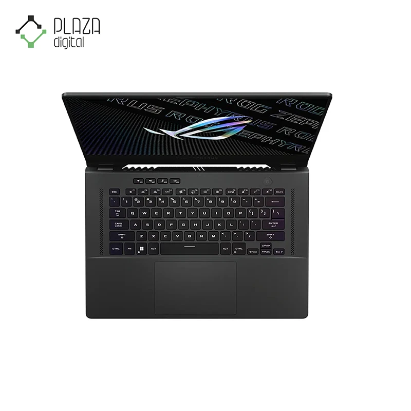 نمای بالا لپ تاپ ایسوس rog zephyrus مدل ga503rw