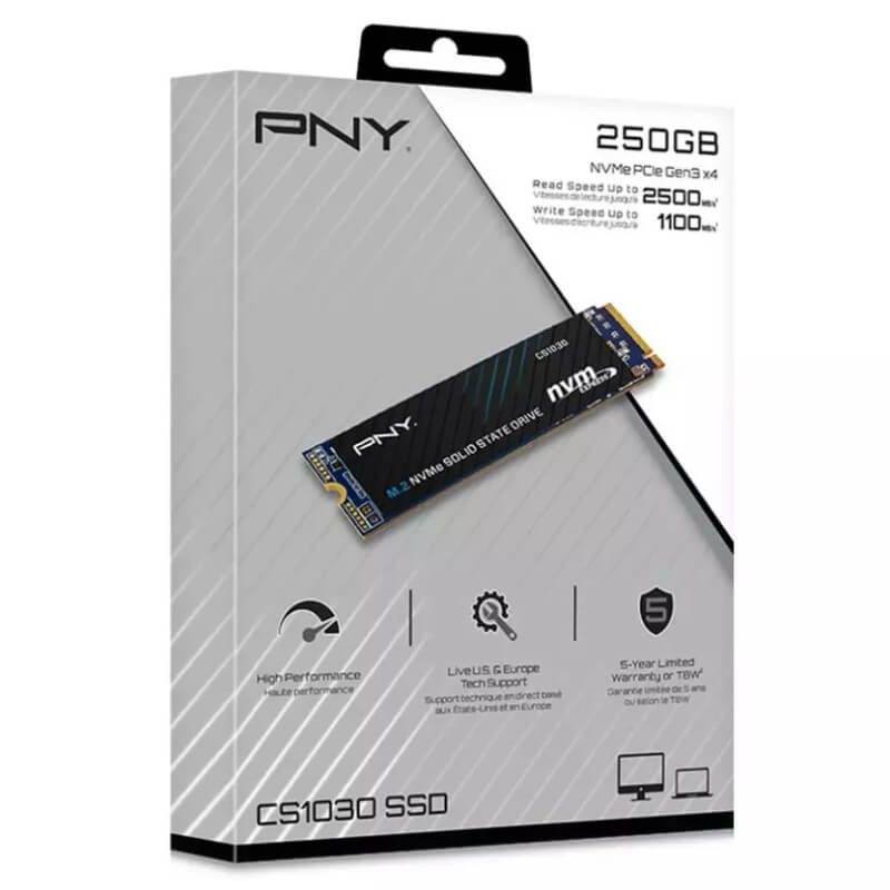 حافظه اس اس دی cs1030-m2-nvme-pny-ssd-250gb