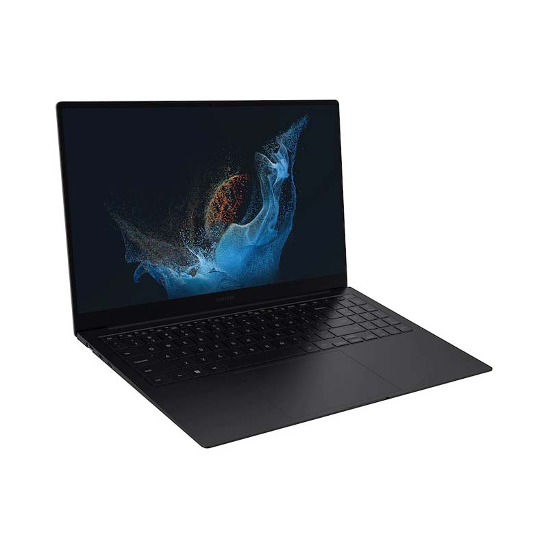 نمای بغل از لپتاپ سامسونگ مدل galaxy-book-2