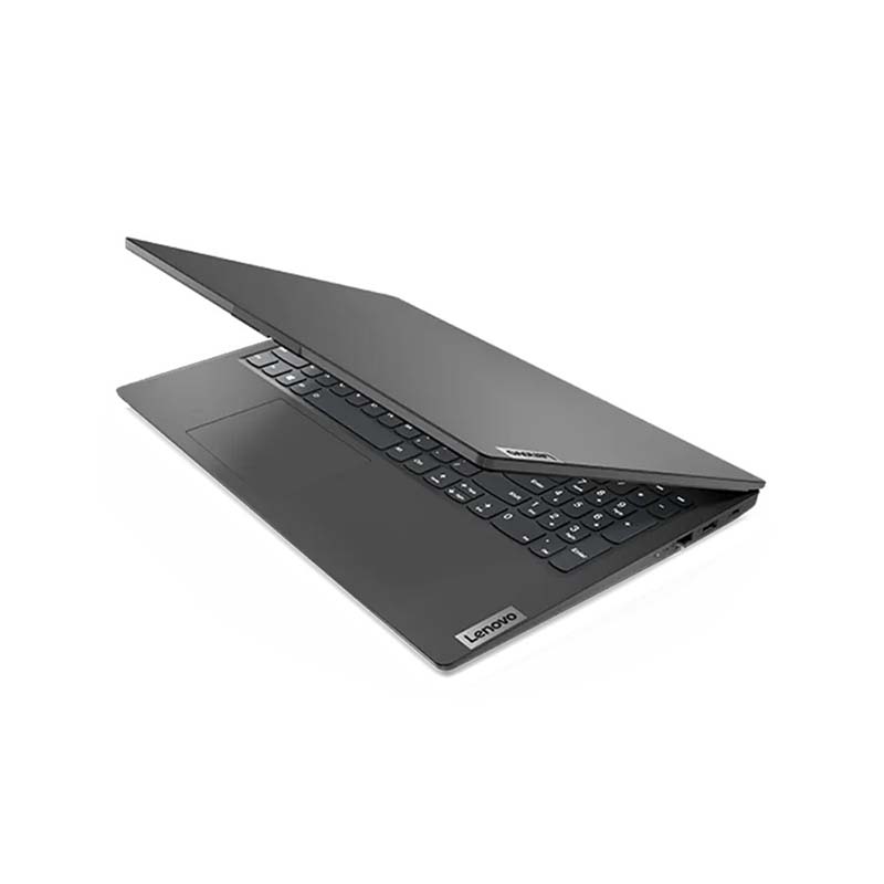 حالت نیمه باز لپتاپ اداری لنوو مدل ideapad-v-15-ej رنگ مشکی