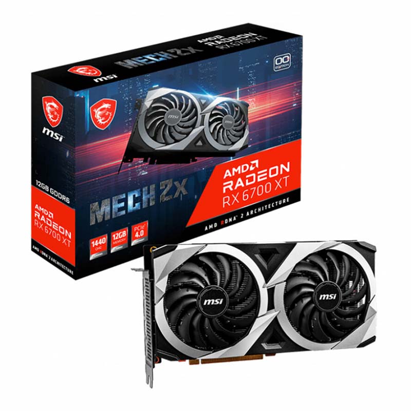 کارت گرافیک ام اس آی مدل radeon-rx-6700