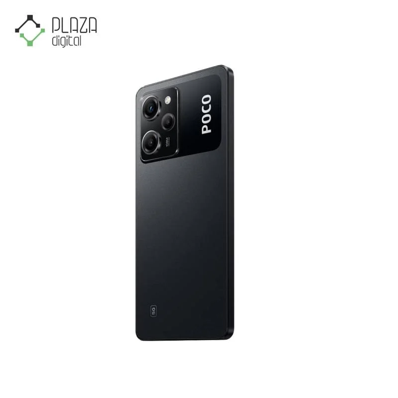 نمای پشت موبایل شیائومی Xiaomi Poco X5 pro با ظرفیت 128 گیگابایت رنگ مشکی