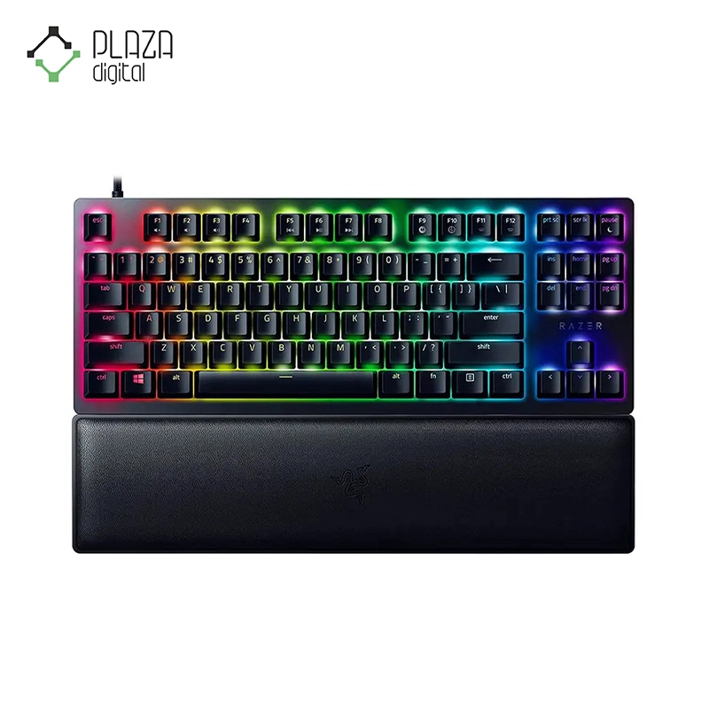 کیبورد گیمینگ باسیم ریزر مدل Huntsman V2 Tenkeyless