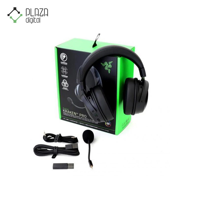 جعبه هدست گیمینگ ریزر مدل Razer Kraken V3 Pro