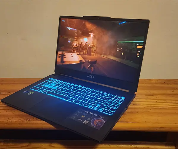 a12vf msi laptop view