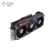 نمای چپ کارت گرافیک rog strix rtx 3090 o24g gddr6x ایسوس