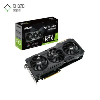 نمای اصلی کارت گرافیک tuf-rtx3060ti-o8g gddr6 ایسوس