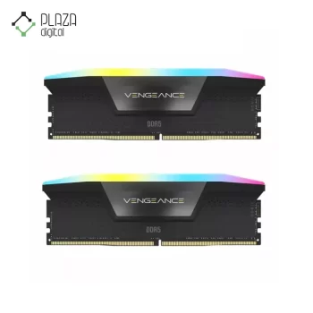 رم کورسیر دو کاناله Vengeance RGB CL36 با ظرفیت ۳۲ گیگابایت DDR5 و فرکانس ۵۶۰۰ مگاهرتز