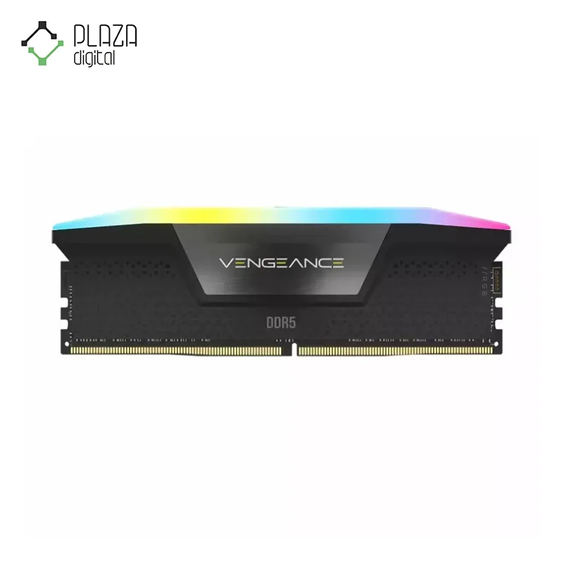 رم کورسیر دو کاناله Vengeance RGB CL40 با ظرفیت ۶۴ گیگابایت DDR5 و فرکانس ۵۲۰۰ مگاهرتز