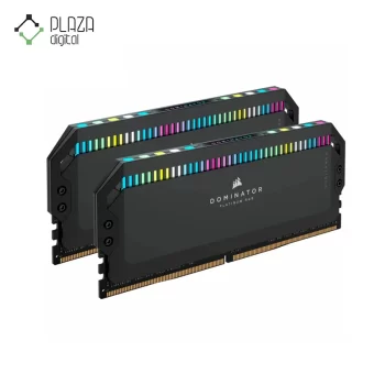 رم کورسیر دو کاناله DOMINATOR PLATINUM RGB CL40 با ظرفیت ۶۴ گیگابایت DDR5 و فرکانس ۶۰۰۰ مگاهرتز