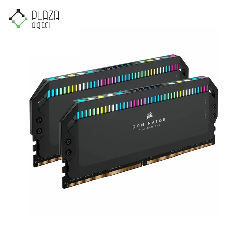 رم کورسیر دو کاناله DOMINATOR PLATINUM RGB CL40 با ظرفیت ۶۴ گیگابایت DDR5 و فرکانس ۵۲۰۰ مگاهرتز