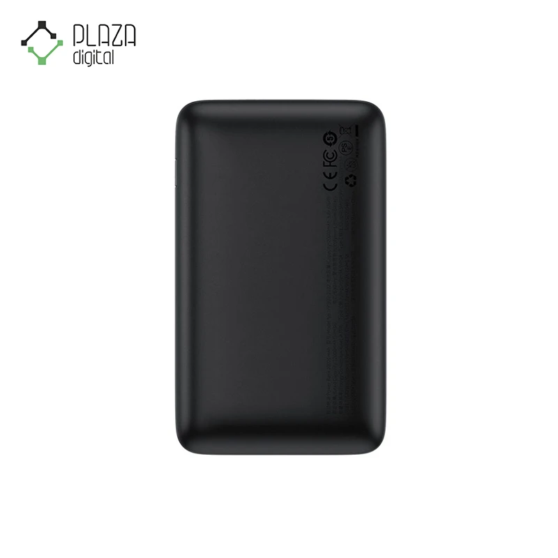 نمای پشت پاور بانک بیسوس مدل 22.5w bipow pro ppbd030001 ظرفیت 20000mah