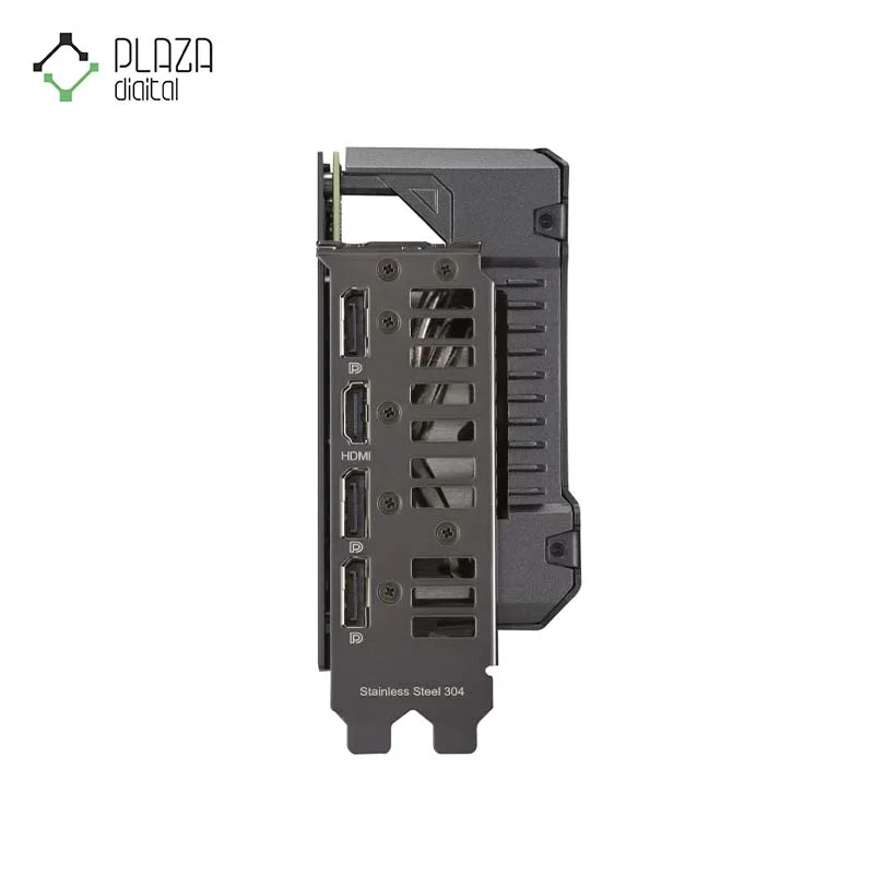 پورت های کارت گرافیک ایسوس مدل rtx4070 با حافظه 12 گیگابایت