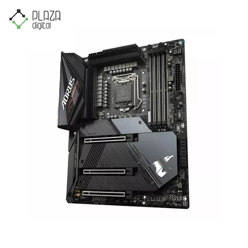 نمای چپ مادربرد Z590 aorus ultra گیگابایت