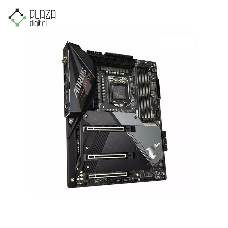 نمای راست مادربرد Z590 aorus ultra گیگابایت