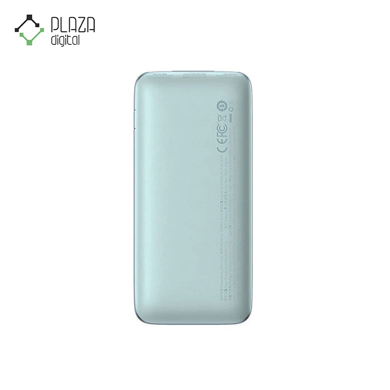 نمای پشت پاور بانک بیسوس مدل 22.5w bipow Pro ppbd040003 ظرفیت 10000mah