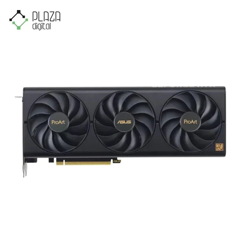 نمای جلوی کارت گرافیک ProArt GeForce RTX 4060 Ti OC edition 16GB GDDR6 ایسوس