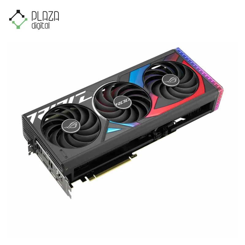 نمای چپ کارت گرافیک ROG Strix GeForce RTX 4070Ti 12GB GDDR6X OC Edition ایسوس