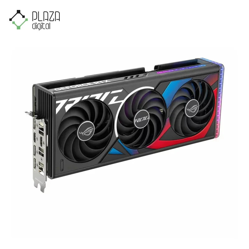 نمای چپ کارت گرافیک ROG Strix GeForce RTX 4070Ti 12GB GDDR6X OC Edition ایسوس