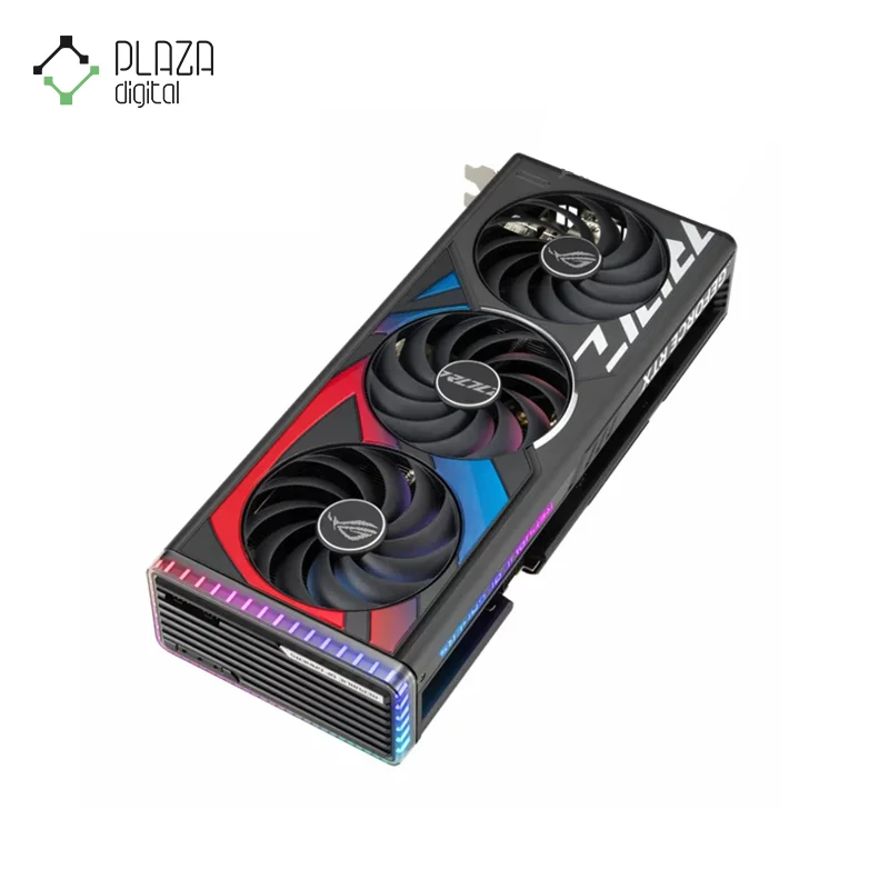 نمای بالای کارت گرافیک ROG Strix GeForce RTX 4070Ti 12GB GDDR6X OC Edition ایسوس