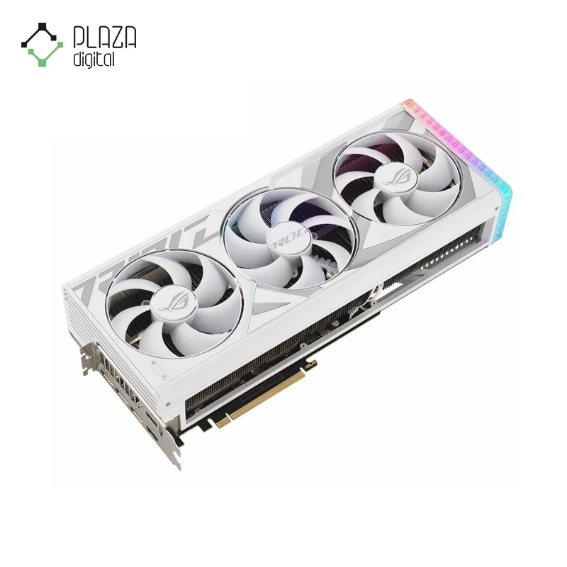 نمای چپ کارت گرافیک ROG STRIX RTX 4080 O16G - White ایسوس