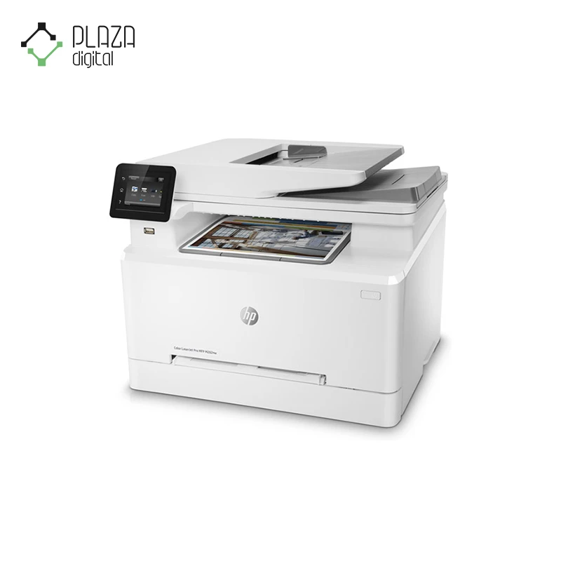 نمای چپ پرینتر m282nw اچ پی hp laser jet pro mfp (چندکاره رنگی لیزری)