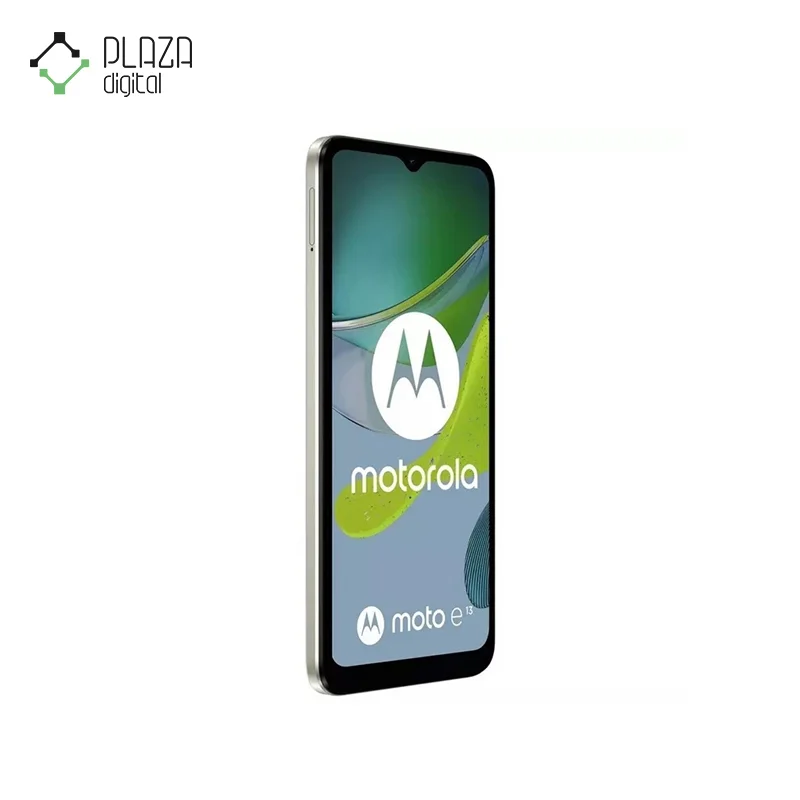 نمای چپ گوشی Moto E13 موتورولا با ظرفیت 64 و رم 2 گیگابایت