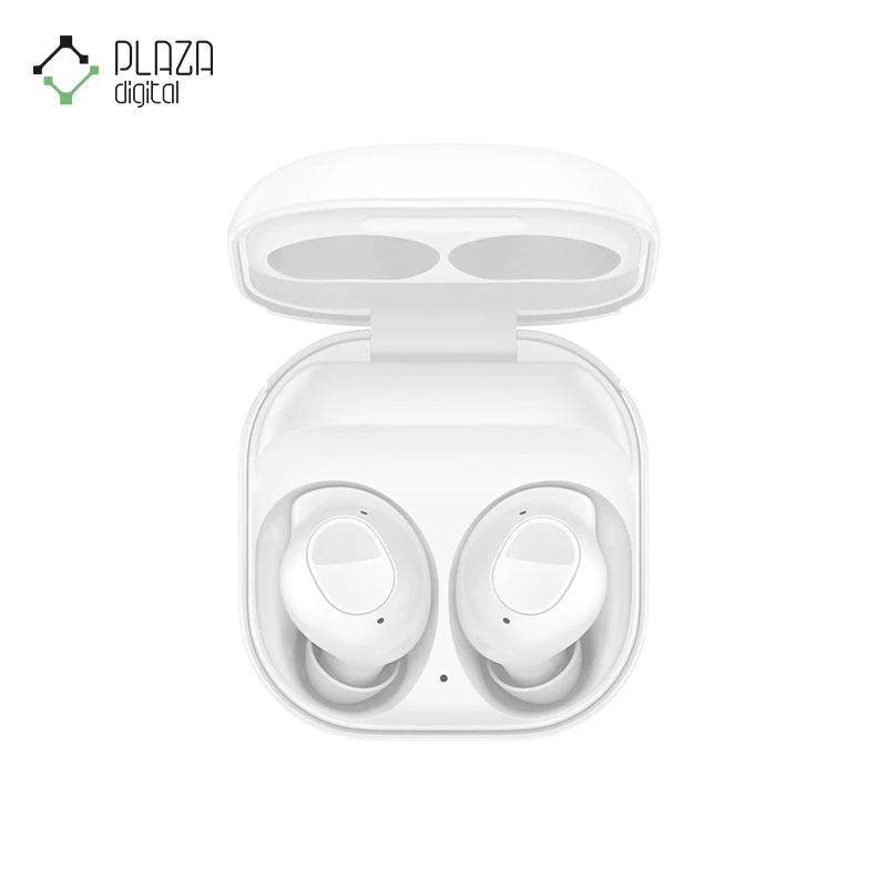 نمای بالا هدفون بلوتوثی سامسونگ مدل galaxy buds fe