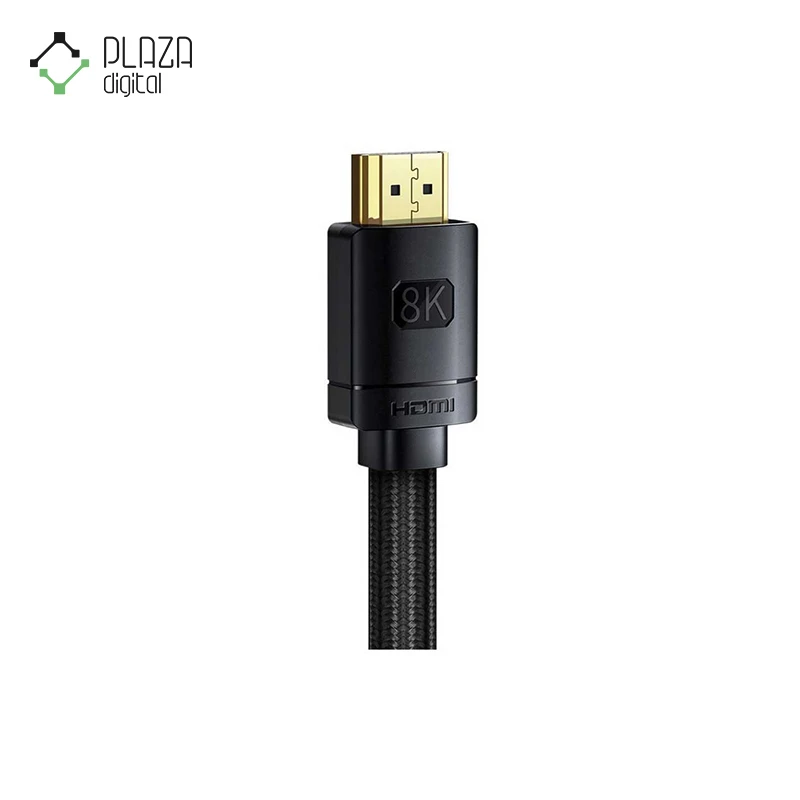 نمای رو به رو کابل hdmi بیسوس مدل high definition cakgq-k01 8k طول 2 متر