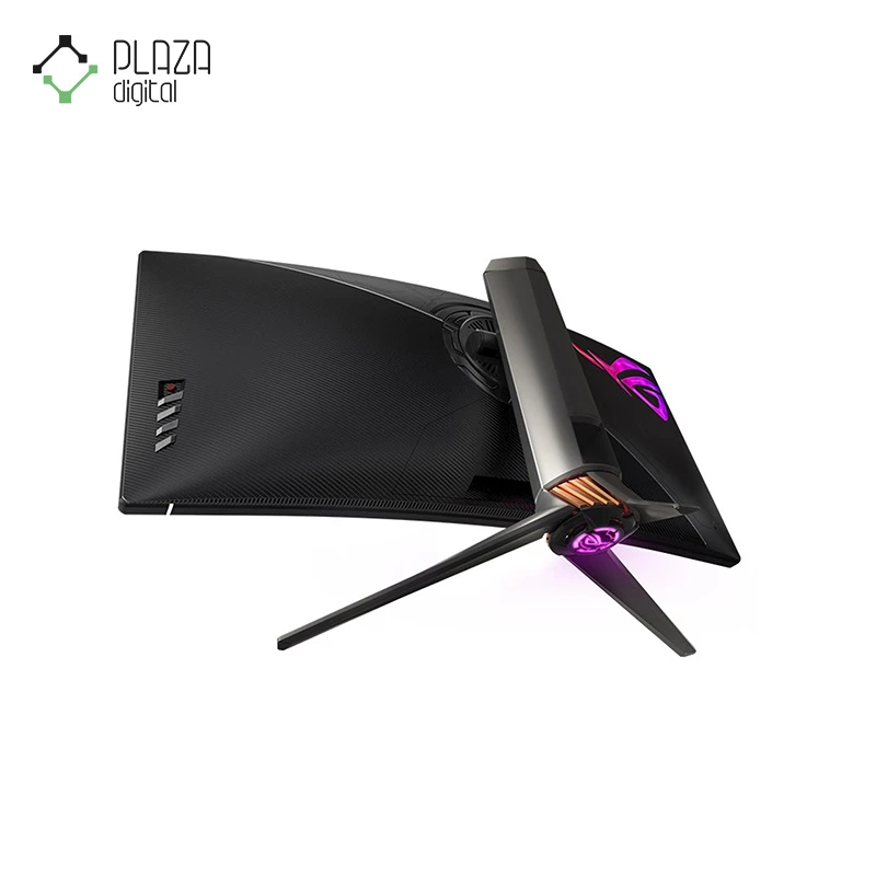 نمای زیرو پشت مانیتور گیمینگ 27 اینچی ایسوس rog strix مدل pg35vq