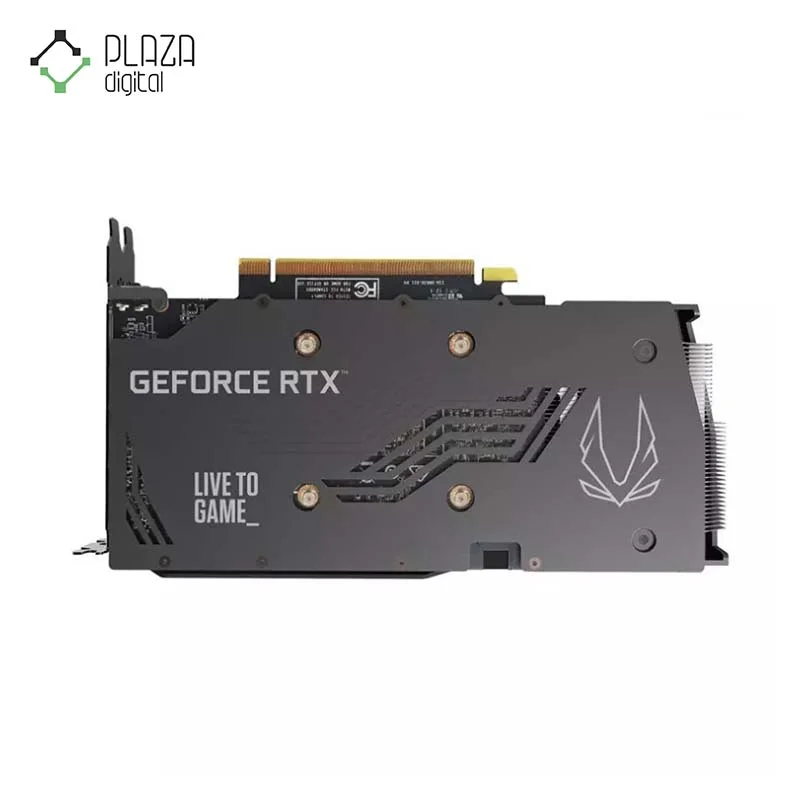 نمای پشت کارت گرافیک زوتاک مدل RTX 3050 Twin Edge OC 8GB حافظه 8 گیگابایت