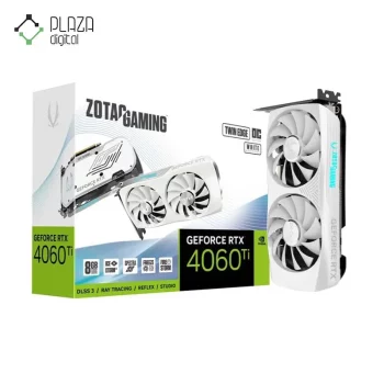 کارت گرافیک Zotac RTX 4060 Ti Twin Edge 8GB White