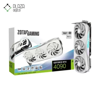 کارت گرافیک زوتاک مدل GAMING GeForce RTX 4090 24GB Trinity OC White Edition حافظه 24 گیگابایت