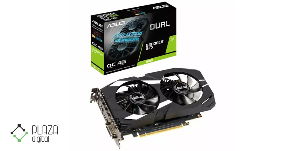 کارت گرافیک ایسوس مدل Dual GeForce GTX 1650 OC Edition