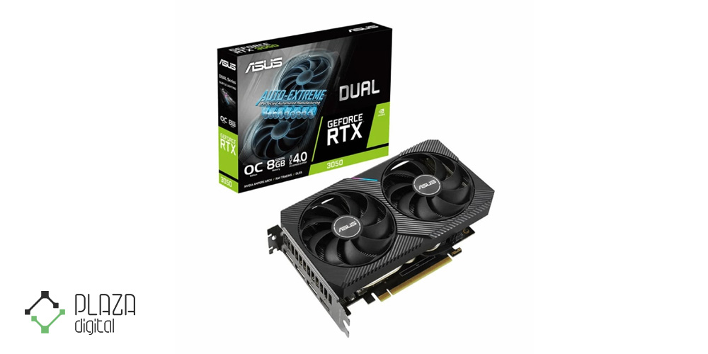 کارت گرافیک ایسوس مدل Dual Geforce RTX 3050 OC Edition